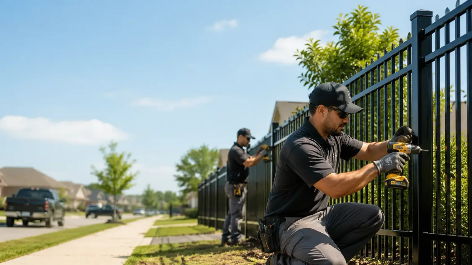Metal Fence Installation in Cove City, NC